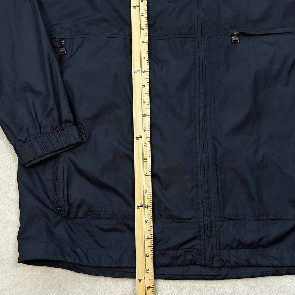 Vintage Y2K Nike Windbreaker Jacket Men's Large Full Zip Pockets Vented
